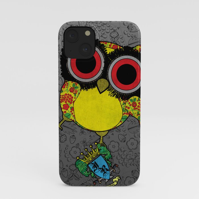 Printed Owl iPhone Case