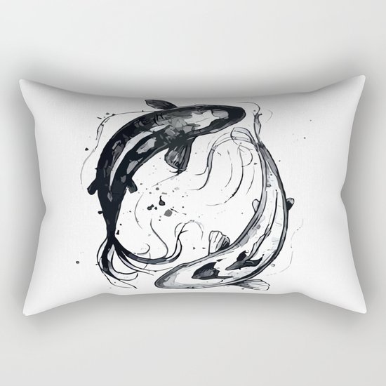 Cyprinus Rectangular Pillow