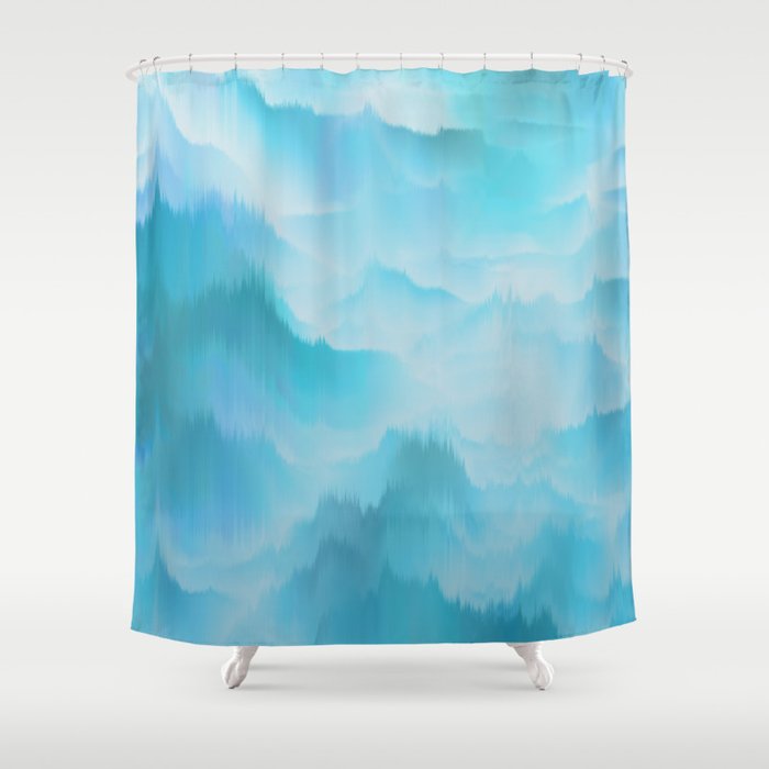 Clouds and mountains. Abstract. Shower Curtain by VanessaGF | Society6