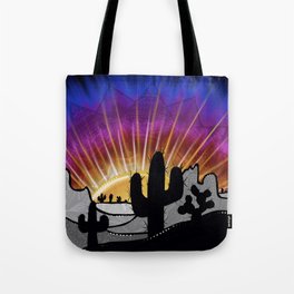 Southwest Sunset Tote Bag