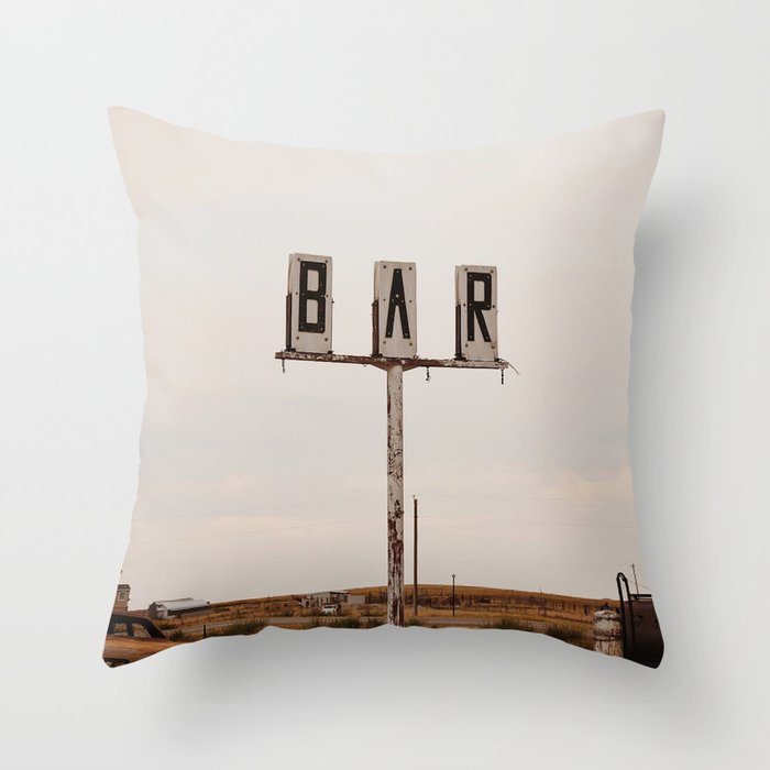 Watering Hole Throw Pillow