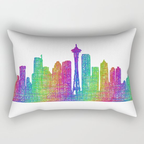 Seattle Rectangular Pillow