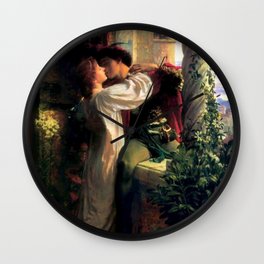 Frank Dicksee - Romeo and Juliet Wall Clock