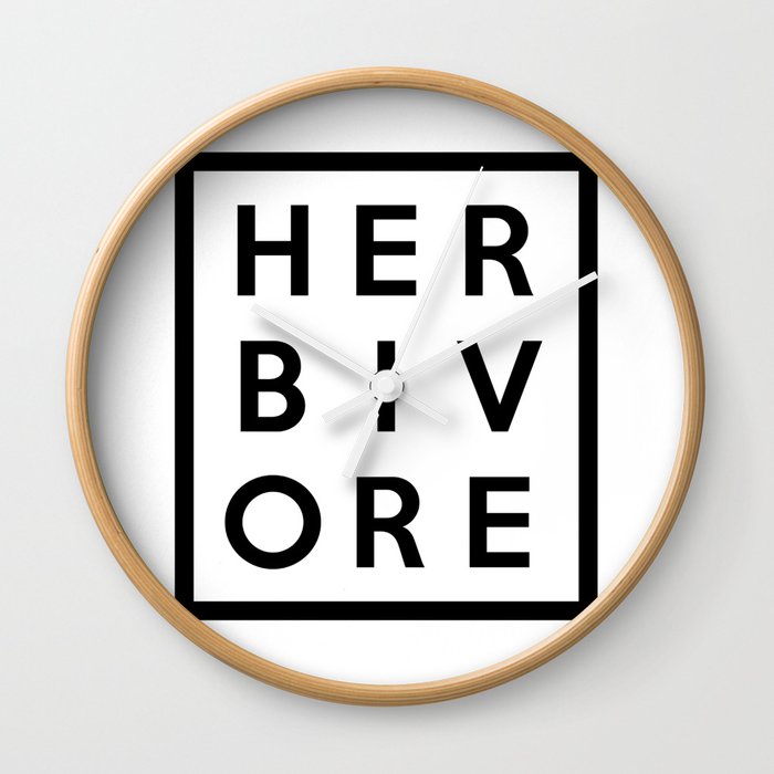 Herbivore Wall Clock