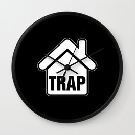 Trap house Wall Clock
