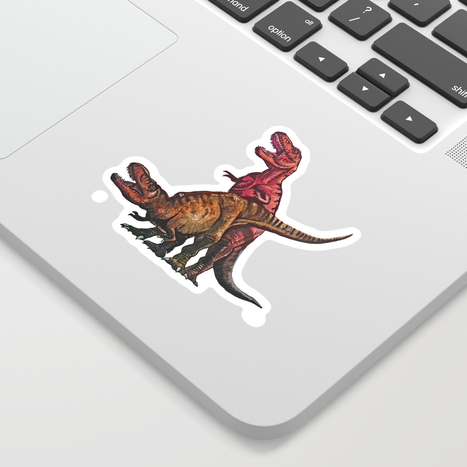 T Rex Having Sex Tyrannosaurus Rex Humping Valentines Day Funny Meme Sticker By Bypepperana Society6