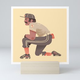 Baseball Patience Mini Art Print