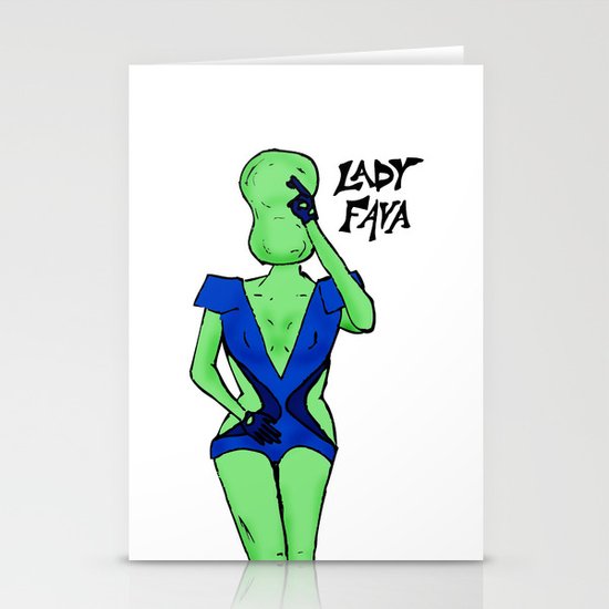 Lady Fava Stationery Cards