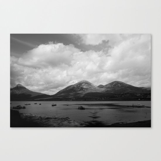 Colorless Paradise Canvas Print
