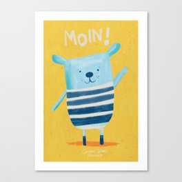 Moin, Moin! Canvas Print