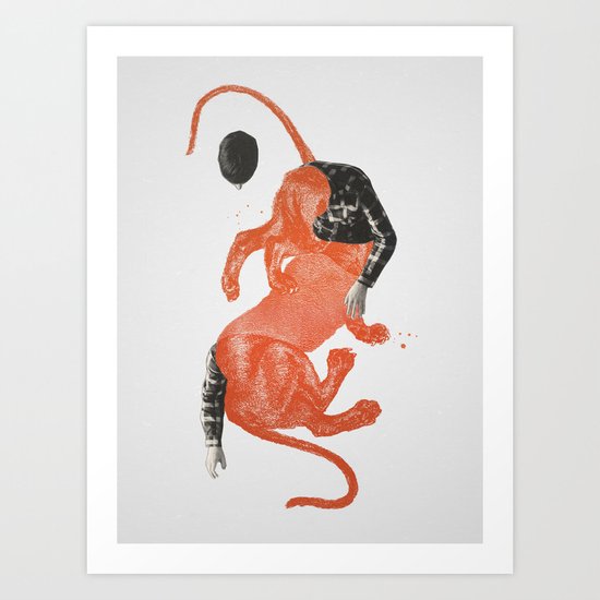 To The Beasts Art Print