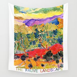 THE FAUVE LANDSCAPE Wall Tapestry