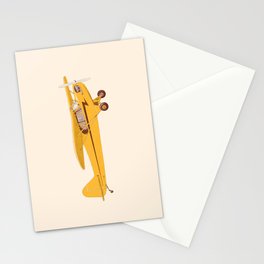 Little Yellow Plane Stationery Card