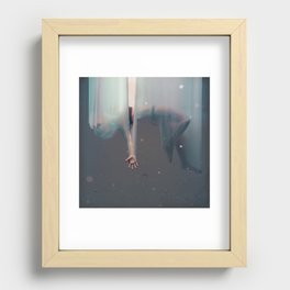 Falling Girl Recessed Framed Print