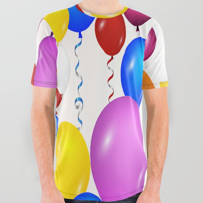 BALLOONS All Over Graphic Tee