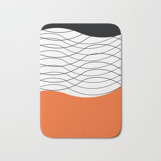 line Bath Mat