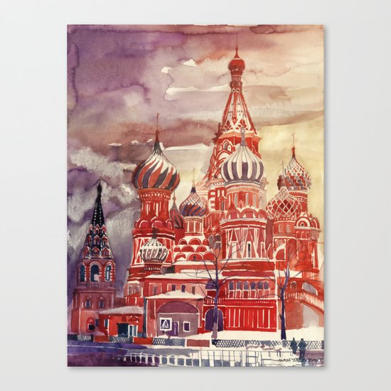 Moscow Canvas Print