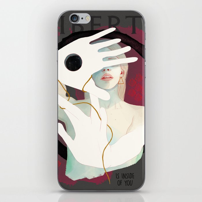 Liberty is inside of you iPhone Skin