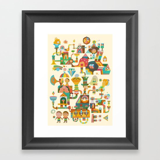 The Chipper Widget Framed Art Print