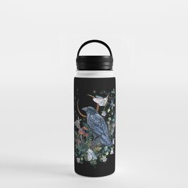 Moon Raven  Water Bottle
