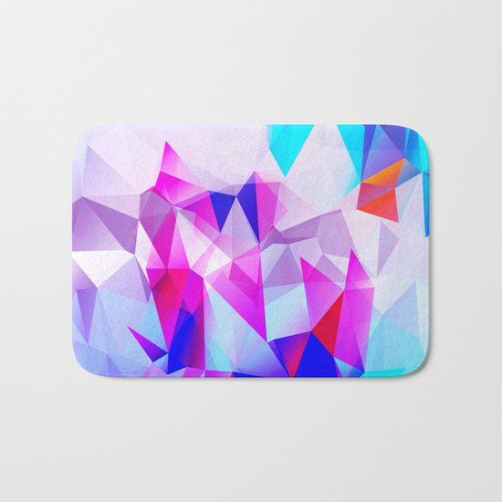 Polygons Bath Mat