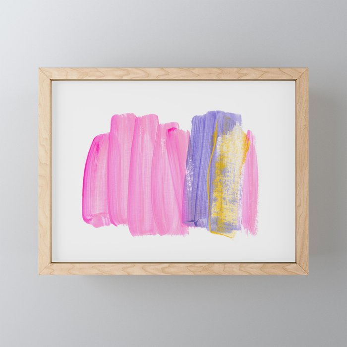 Minimalism 11 Framed Mini Art Print By Patternization