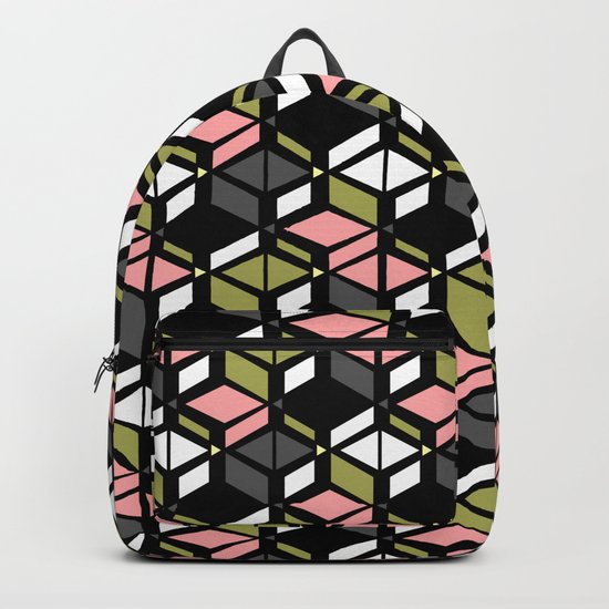 Colorful art Deco Backpack