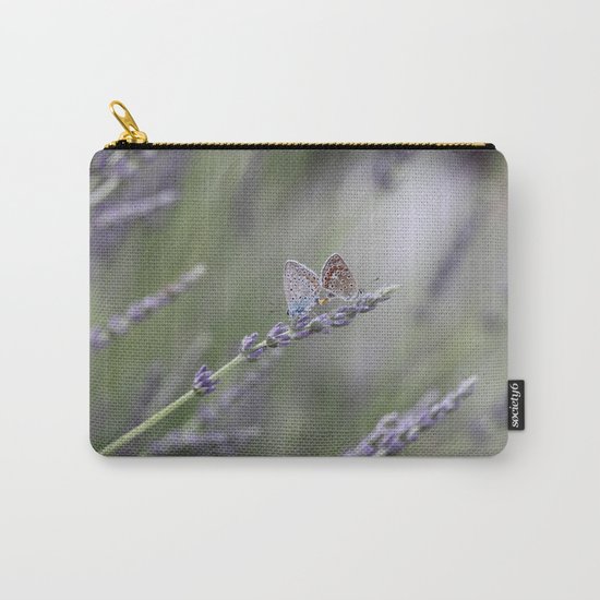 Lavender Butterflies - JUSTART © Carry-All Pouch
