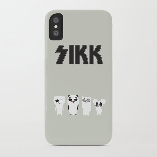 SIKK - ANALOG zine iPhone Case