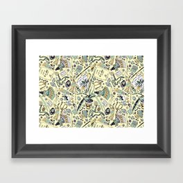 Found Objects 2 Framed Art Print