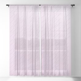 Minimal dotted lines Texture print Sheer Curtain