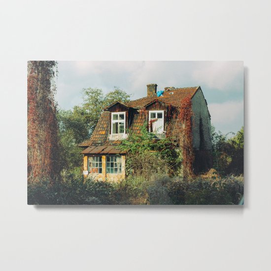 COTTAGE Metal Print