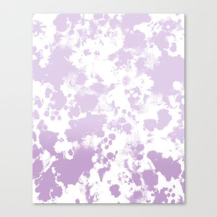 Painted abstract minimal ombre painting charlotte winter canvas art Canvas Print
