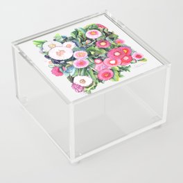 prettypink flowers Acrylic Box