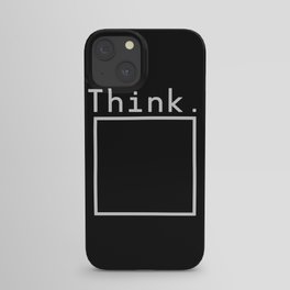 Outside the Box (On Black) iPhone Case