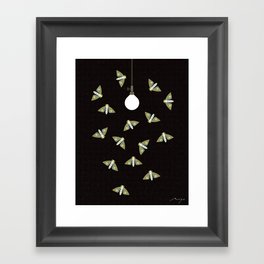 Moths (2008) Framed Art Print