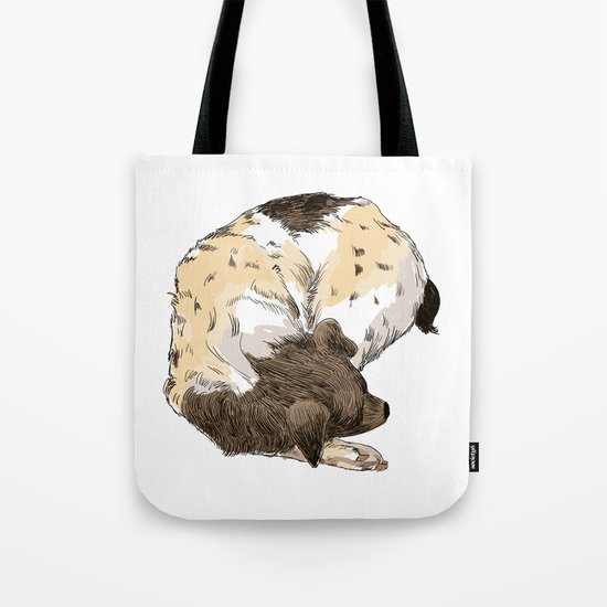 Sleeping Dog #002 Tote Bag