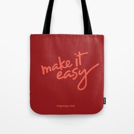 Make It Easy Tote Bag