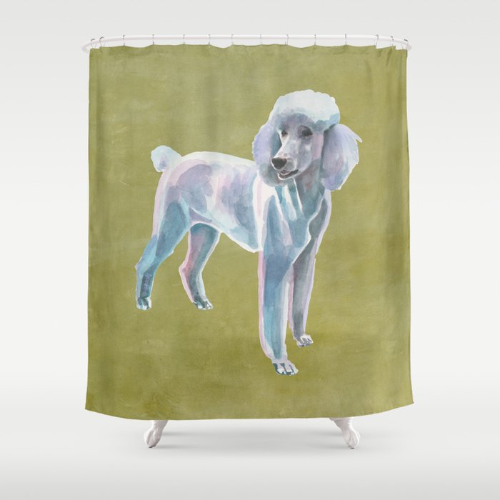 Standard Poodle Shower Curtain By Johnandwendy Society6