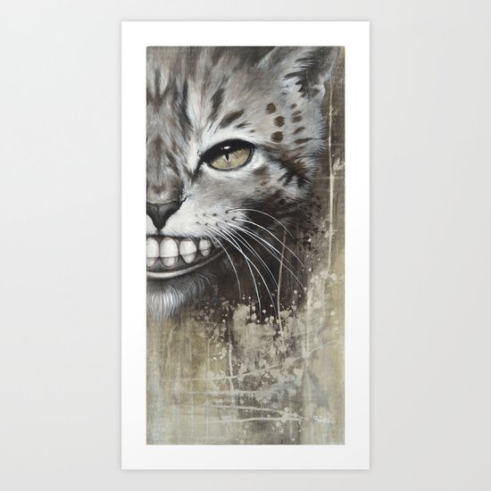 Le chat Art Print