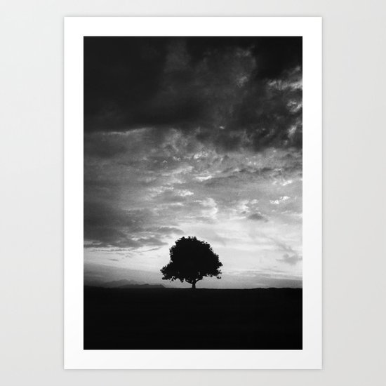 Outlines (IV) - Solitude Art Print