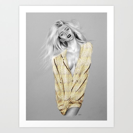 + BAD GIRLS + Art Print