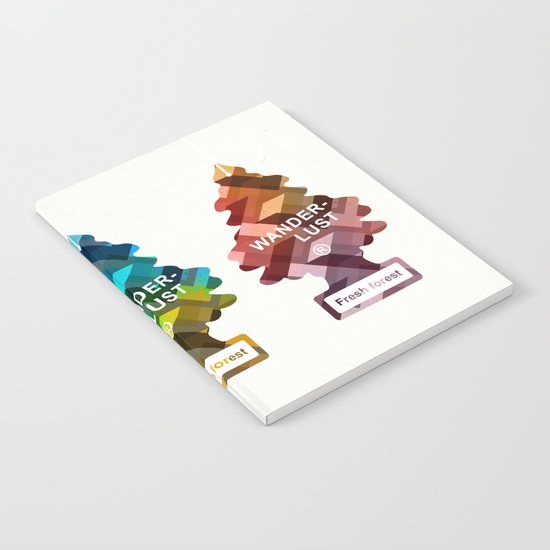 Wunderbar forests Notebook