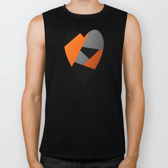Metal Heart Biker Tank