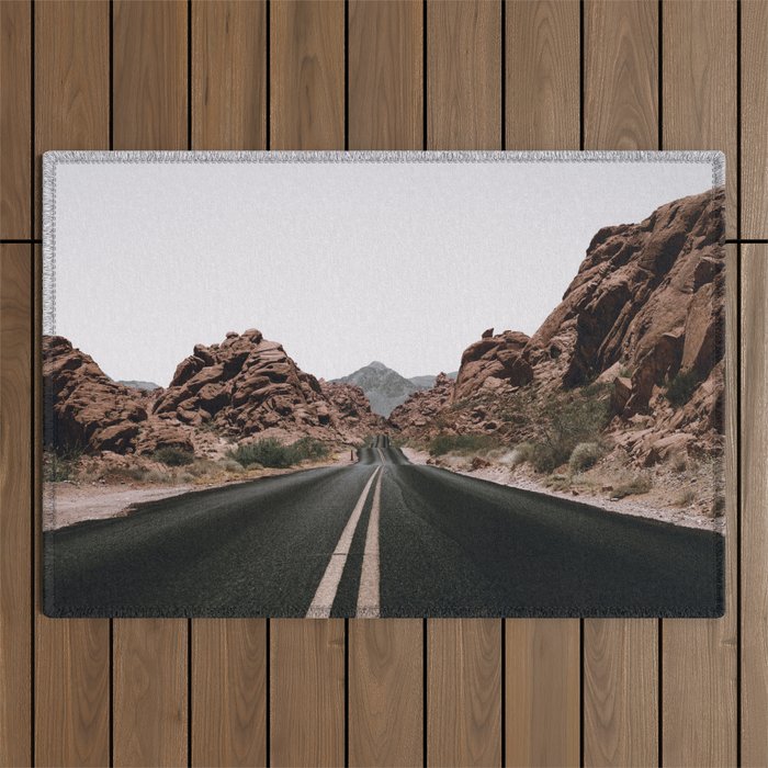 Road Trip / Valley of Fire Outdoor Rug
