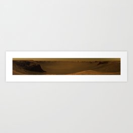 Victoria Crater from Cape Verde Art Print | Marslandscape, Crater, Mars, Desert, Space, Victoriacrater, Capeverde, Marswallpaper, Universe, Planet 