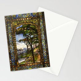 Louis Comfort Tiffany - Decorative stained glass 14. Stationery Card