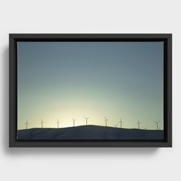Air Power Framed Canvas