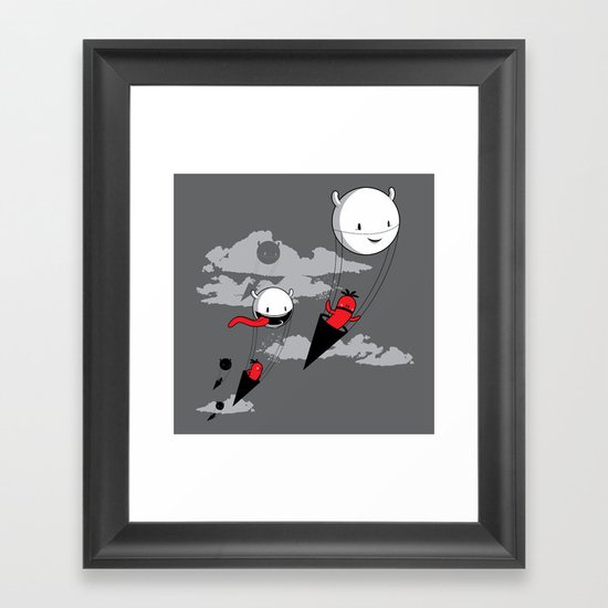 Acute Invasion Framed Art Print