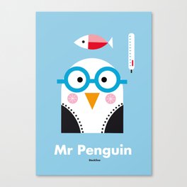 Mr. Penguin Canvas Print